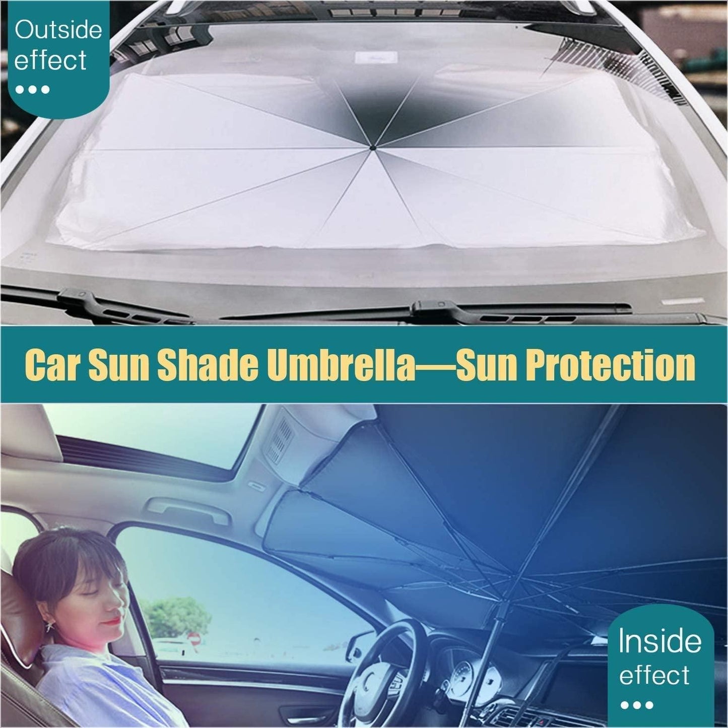 Car Windshield UV Protection Umbrella